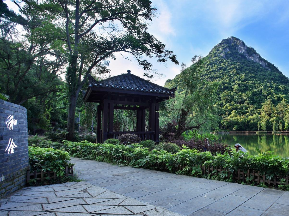 Guilin Heshe Lakeside Resort Exterior foto