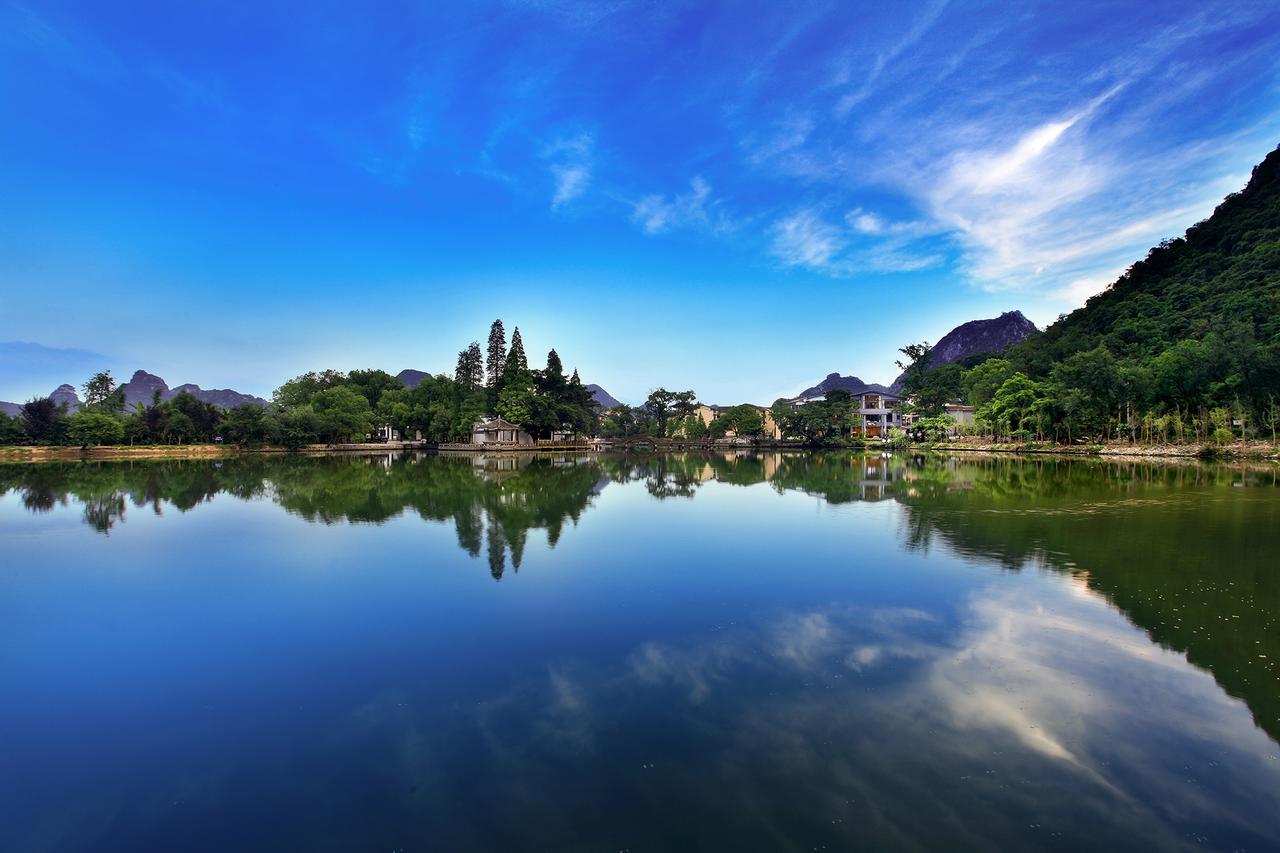 Guilin Heshe Lakeside Resort Exterior foto